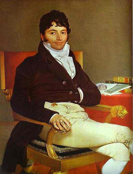 Jean Auguste Dominique Ingres Portrait of Monsieur Riviere. Sweden oil painting art